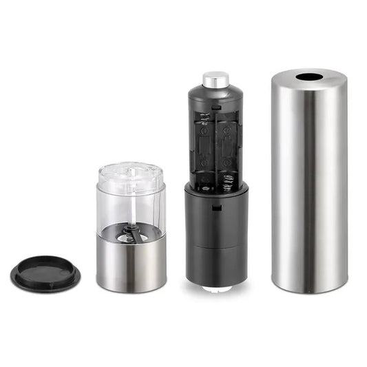 Electric Salt Pepper Grinder With Light Adjustable